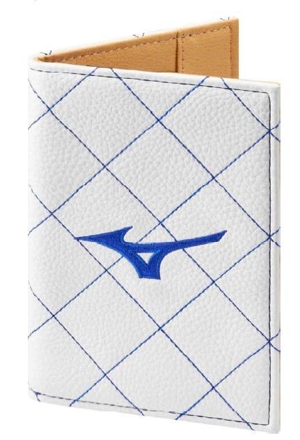 Mizuno Quilted Scorecard Holder, white