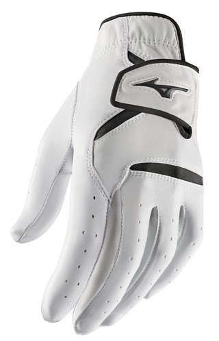 Mizuno JPX mens golf glove, white