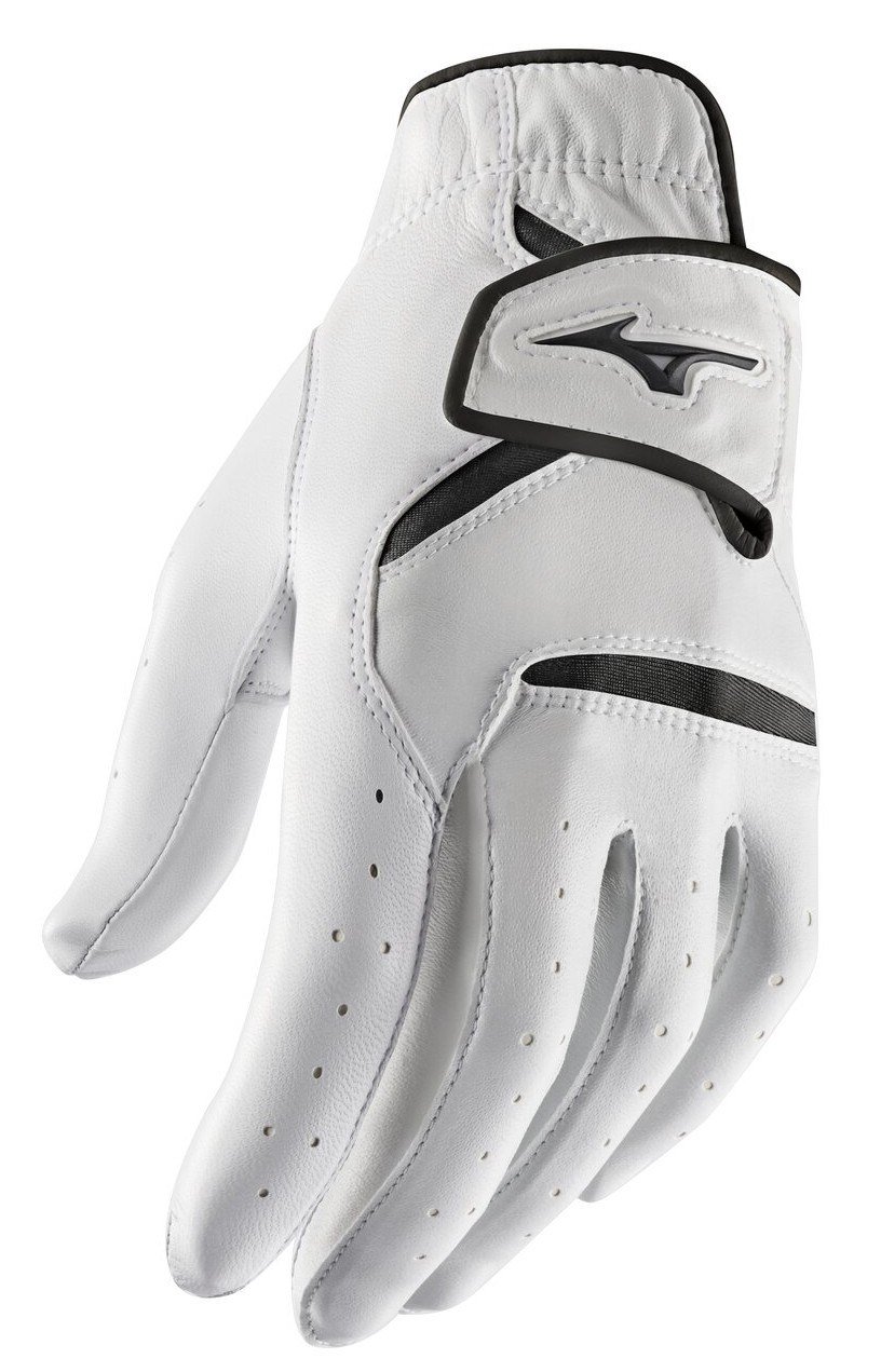 Mizuno JPX mens golf glove, white
