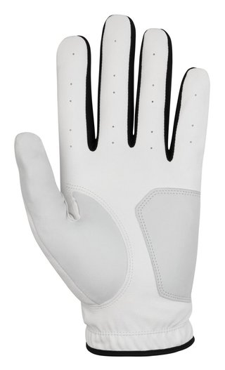 Mizuno MX mens golf glove, white