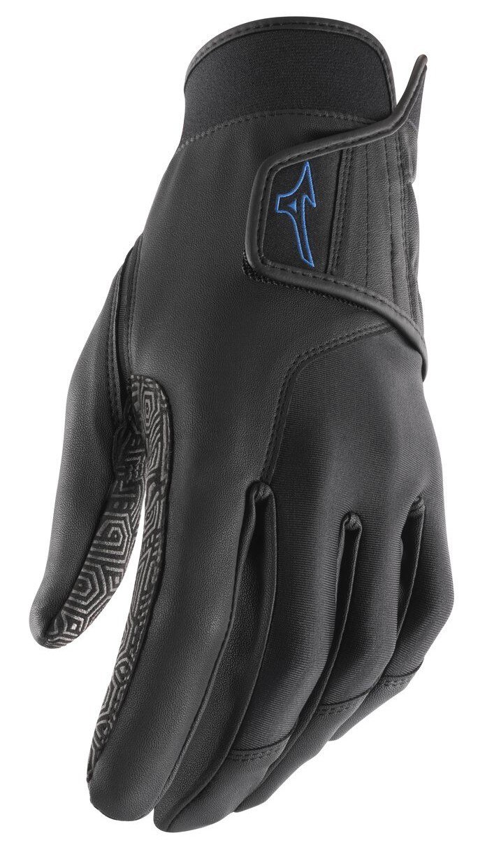 Mizuno Rainfit mens golf gloves (pair), black