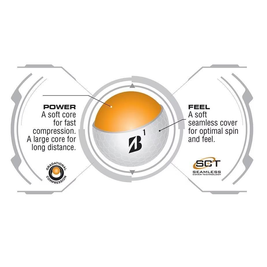 Bridgestone e6 Soft golf balls 2025 (12 balls)