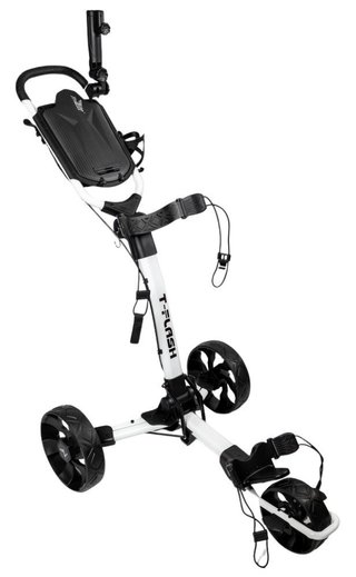 Axglo TriLite T-Flash carbon decor manual trolley, white/black