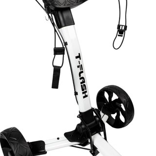 Axglo TriLite T-Flash carbon decor manual trolley, white/black