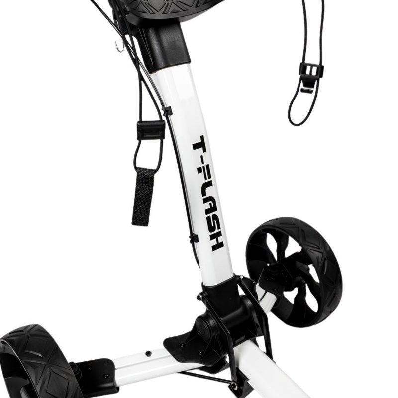 Axglo TriLite T-Flash carbon decor manual trolley, white/black
