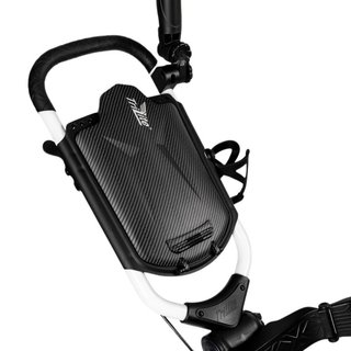Axglo TriLite T-Flash carbon decor manual trolley, white/black