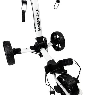 Axglo TriLite T-Flash carbon decor manual trolley, white/black