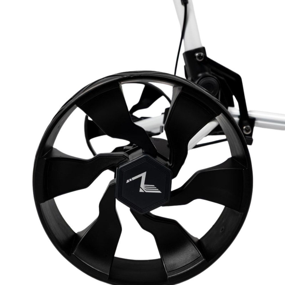 Axglo TriLite T-Flash carbon decor manual trolley, white/black