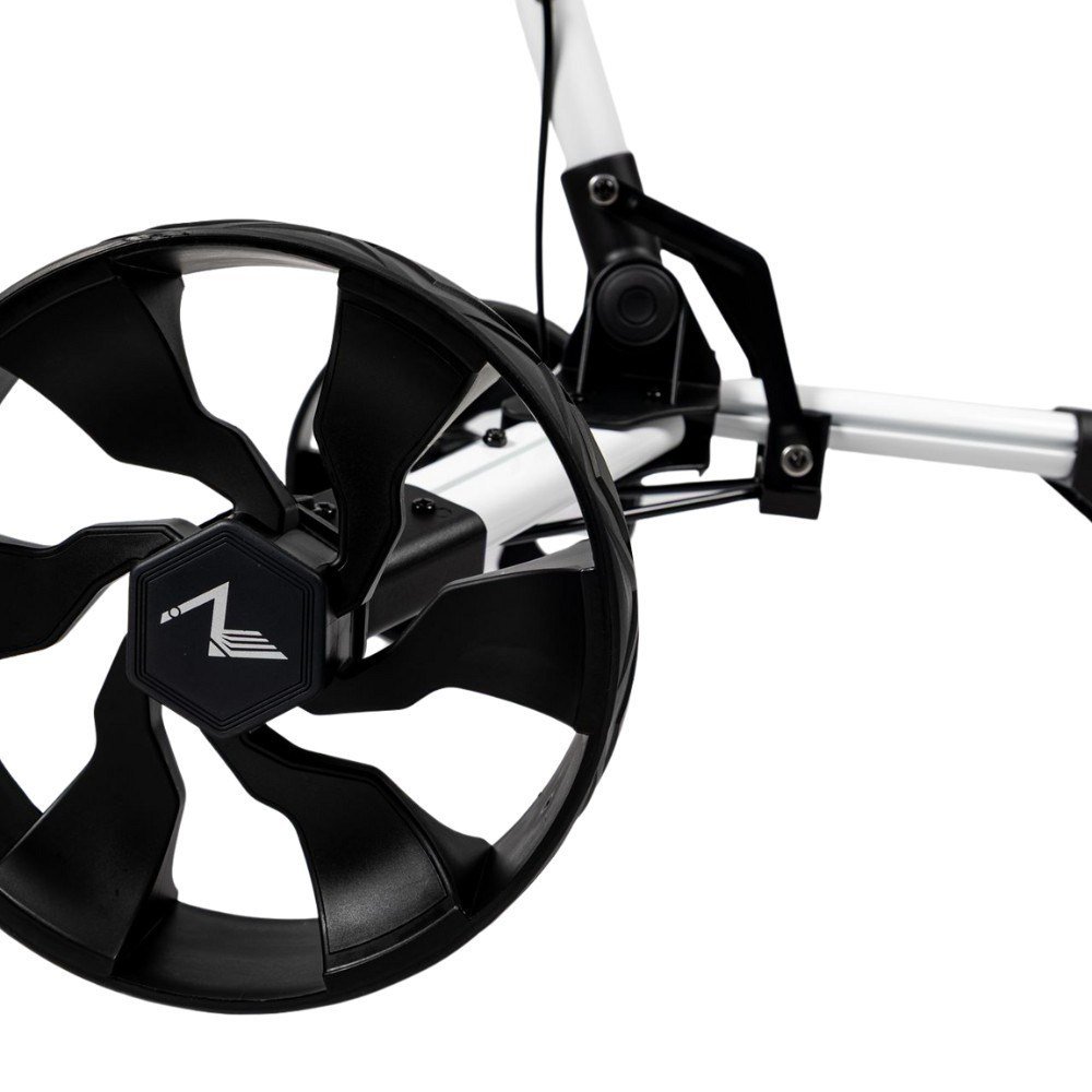 Axglo TriLite T-Flash carbon decor manual trolley, white/black