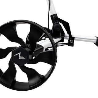 Axglo TriLite T-Flash carbon decor manual trolley, white/black