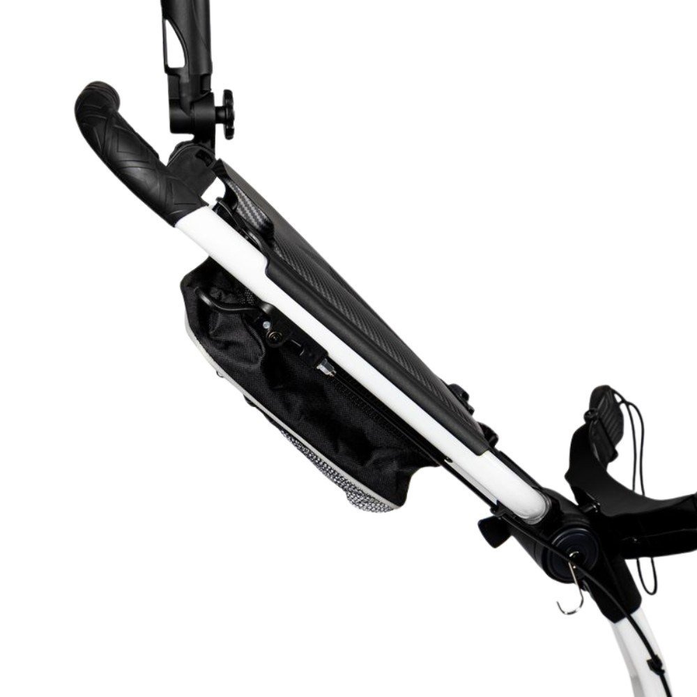 Axglo TriLite T-Flash carbon decor manual trolley, white/black