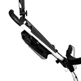 Axglo TriLite T-Flash carbon decor manual trolley, white/black