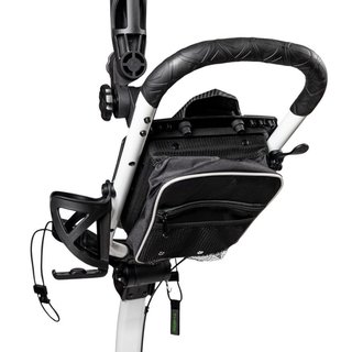 Axglo TriLite T-Flash carbon decor manual trolley, white/black