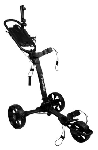 Axglo TriLite T-Flash carbon decor manual trolley, black/black