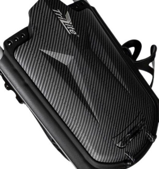 Axglo TriLite T-Flash carbon decor manual trolley, black/black
