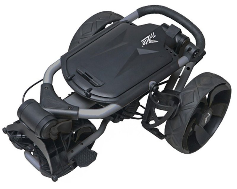 Axglo TriLite T-Flash manual trolley, grey/black