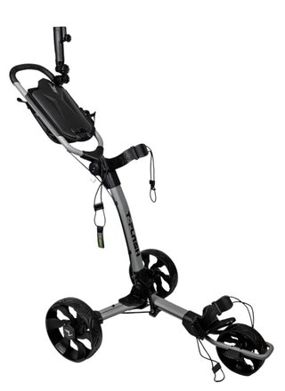Axglo TriLite T-Flash carbon decor manual trolley, grey/black