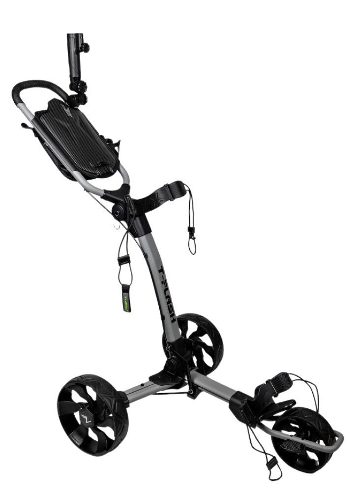 Axglo TriLite T-Flash carbon decor manual trolley, grey/black