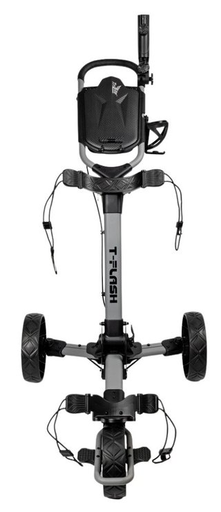 Axglo TriLite T-Flash carbon decor manual trolley, grey/black