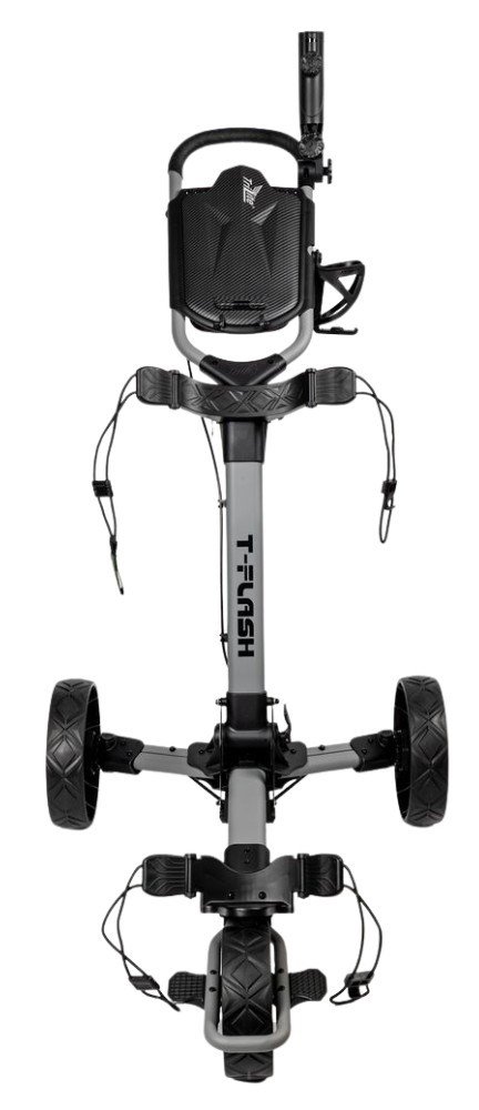 Axglo TriLite T-Flash carbon decor manual trolley, grey/black