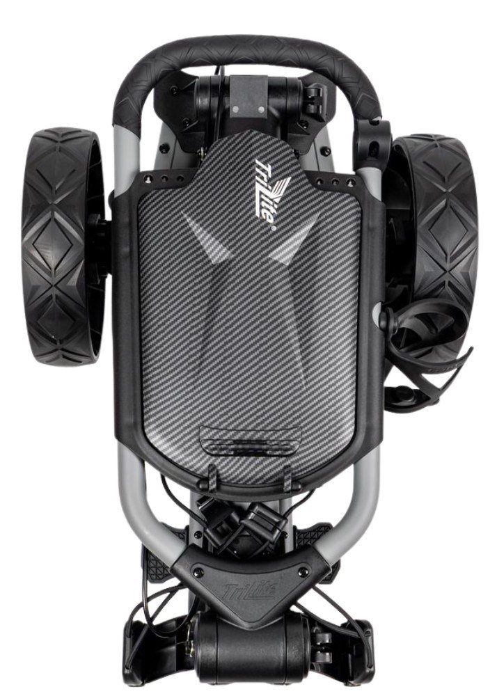 Axglo TriLite T-Flash carbon decor manual trolley, grey/black