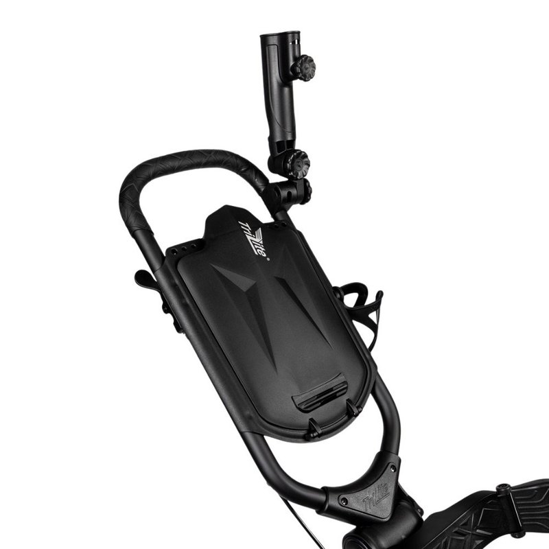 Axglo TriLite T-Flash manual trolley, black/black