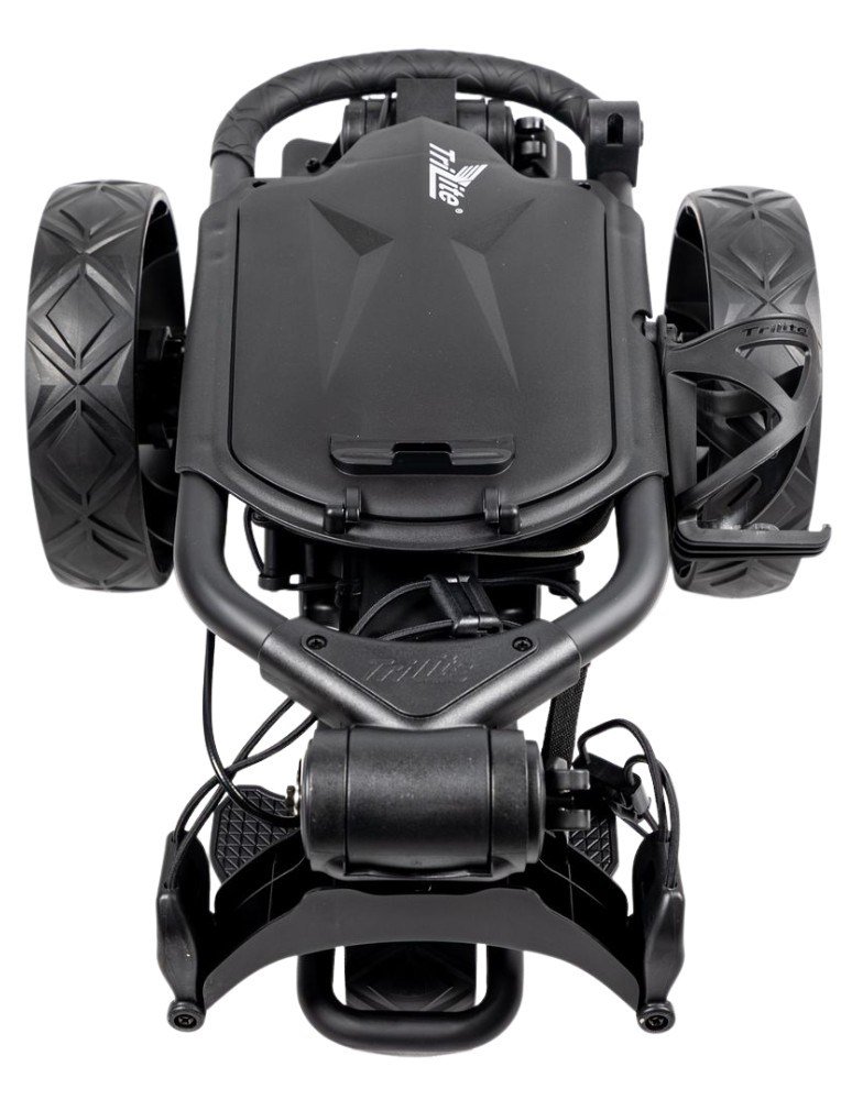 Axglo TriLite T-Flash manual trolley, black/black