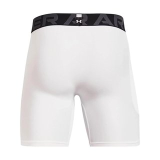Under Armour HeatGear men's compression boxers, white