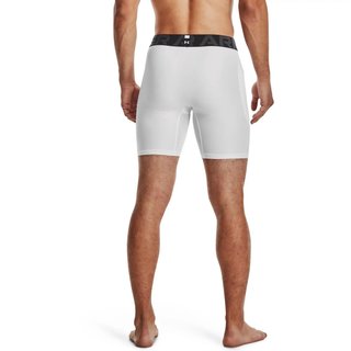 Under Armour HeatGear men's compression boxers, white