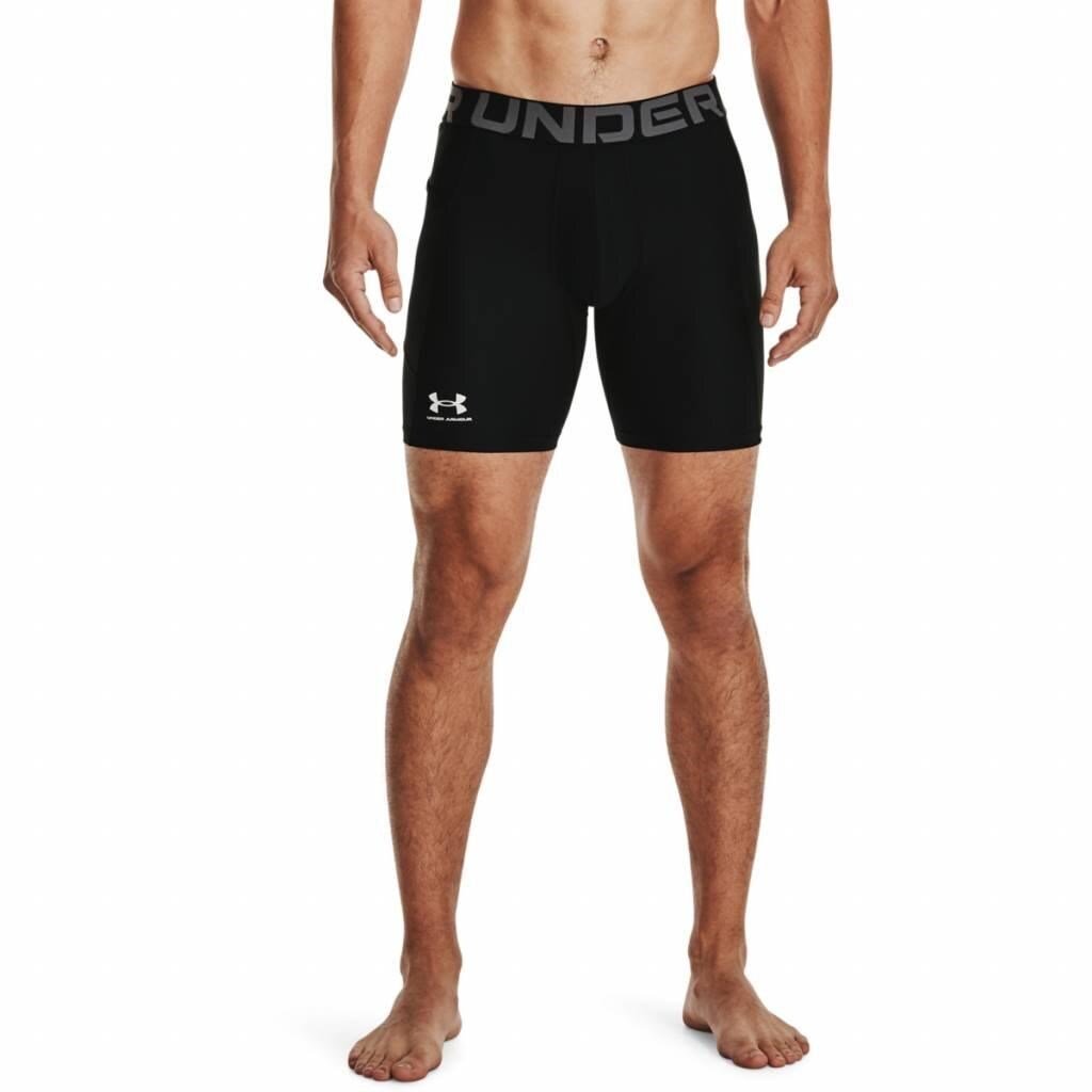 Under Armour HeatGear men's compression boxers, black