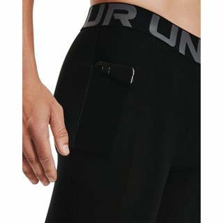 Under Armour HeatGear men's compression boxers, black