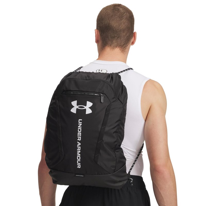 Under Armour Hustle Sackpack bag, black