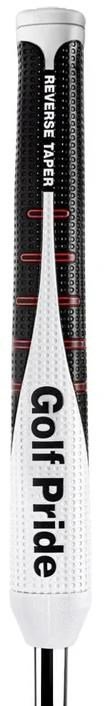 Golf Pride Reverse Taper Putter Grip Flat Medium White Cap