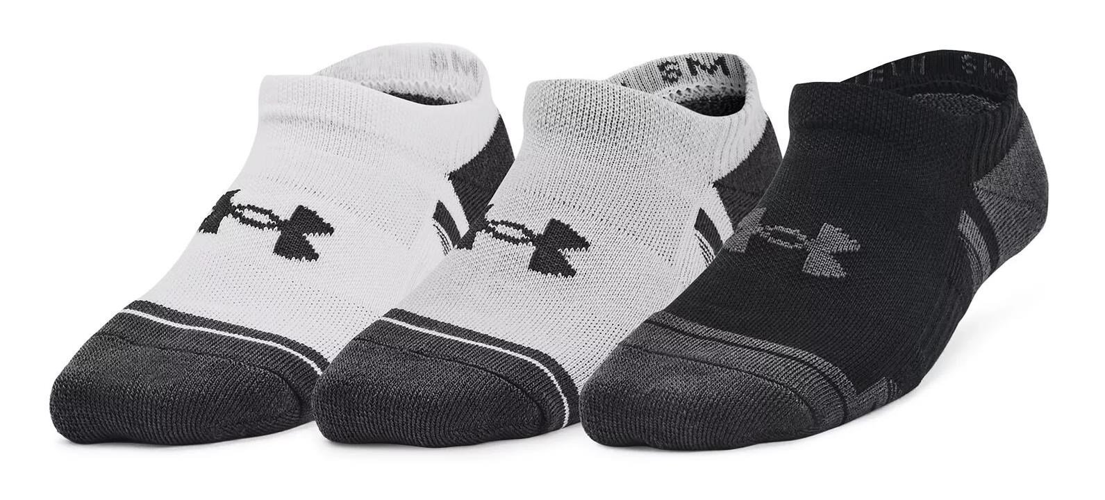 Under Armour Y Performance Tech junior socks (3 Pairs), mod gray