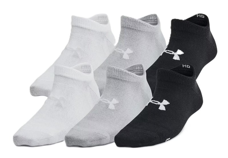 Under Armour Yth Essential No Show junior socks (6 Pairs), mix