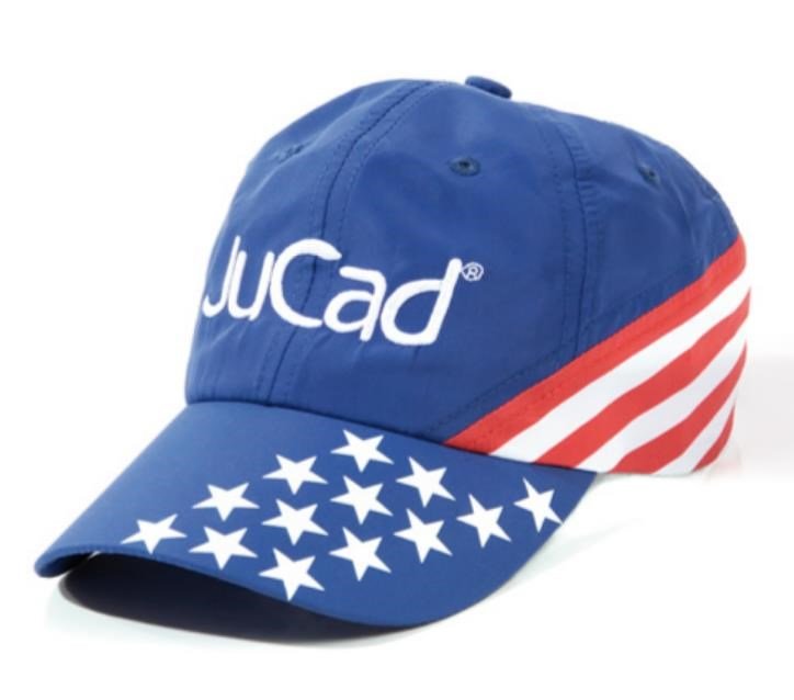 JuCad Soft cap, USA (stars & stripes design) cap, multicolor