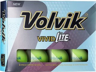 Volvik VIVID Lite golf balls, green