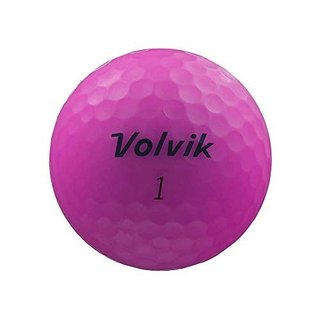 Volvik VIVID golf balls, purple