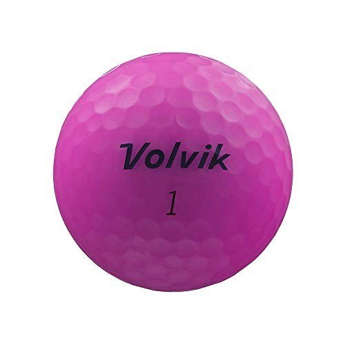 Volvik VIVID golf balls, purple