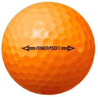 Volvik POWER Soft golf balls, orange