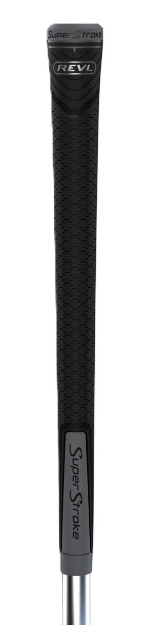 Super Stroke Superstroke REVL Player Club Grip, Black/Grey, Standard