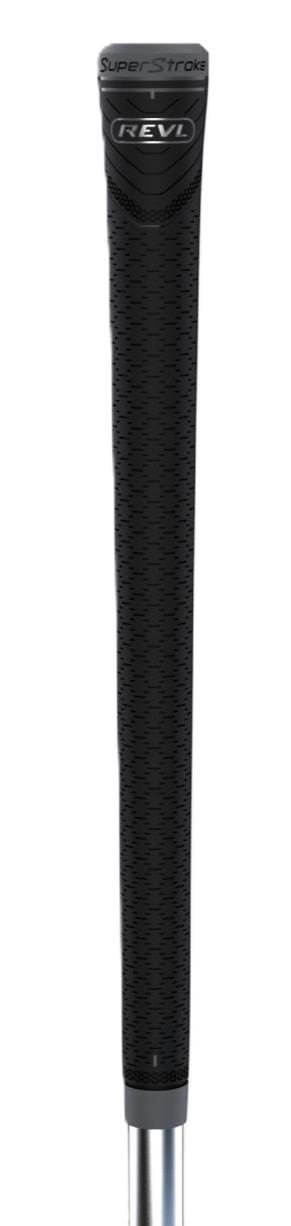 Super Stroke Superstroke REVL Player Club Grip, Black/Grey, Standard