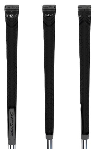 Super Stroke Superstroke REVL Player Club Grip, Black/Grey, Standard