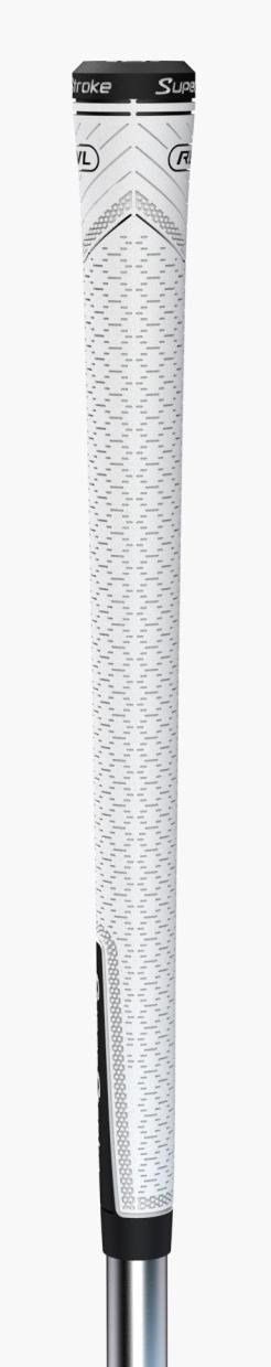 Super Stroke Superstroke REVL Player Club Grip, White/Black, Midsize