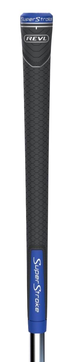 Super Stroke Superstroke REVL Player Club Grip, Grey/Blue, Midsize