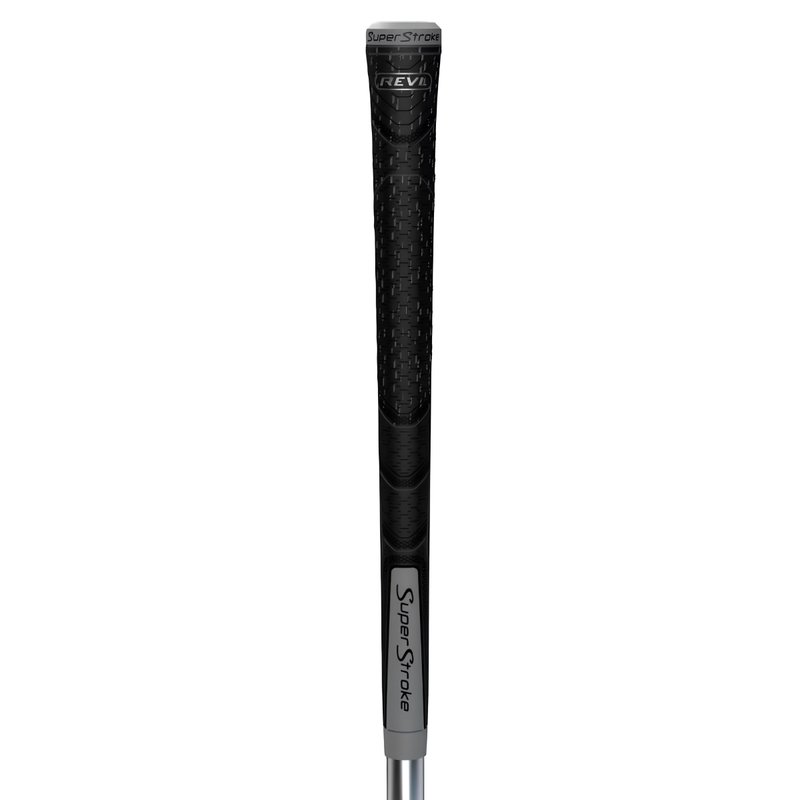 Super Stroke Superstroke REVL Element Club Grip, Black/Grey, Midsize