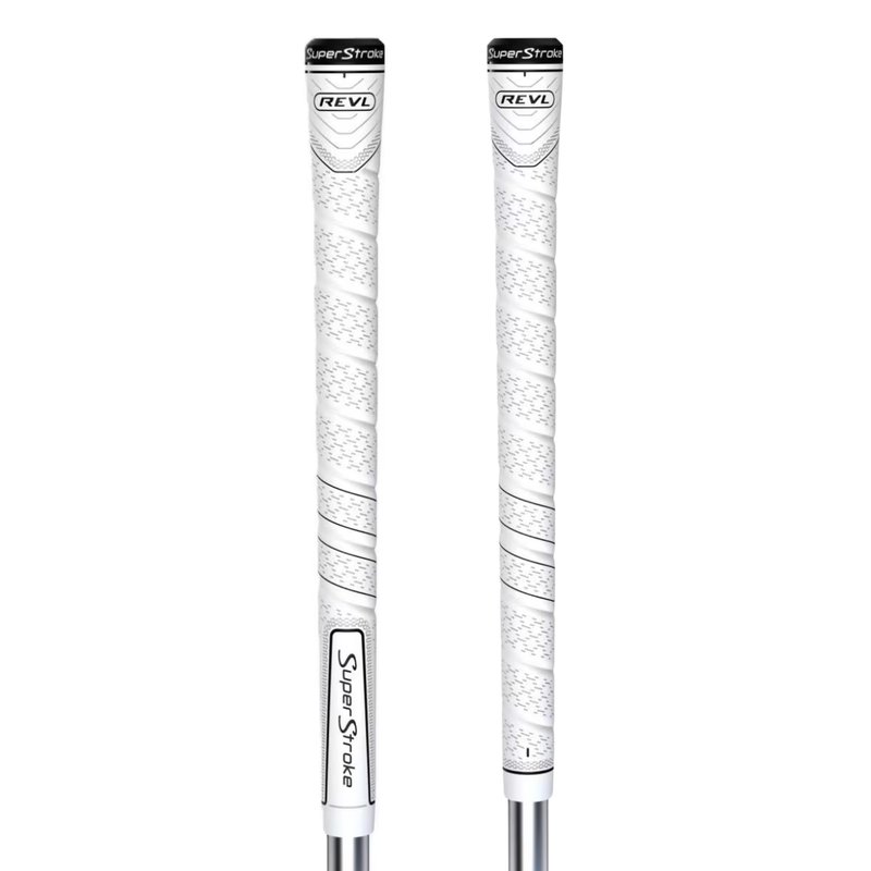 Super Stroke Superstroke REVL Comfort Club Grip, Standard, White