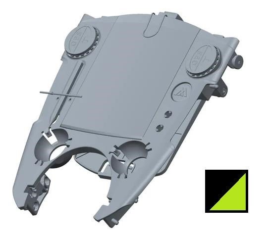 Big Max Scorecard Holder for Blade IP, black/lime