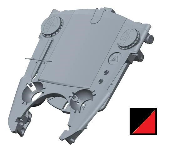 Big Max Spare Part Scorecard Holder for Blade IP, black/red