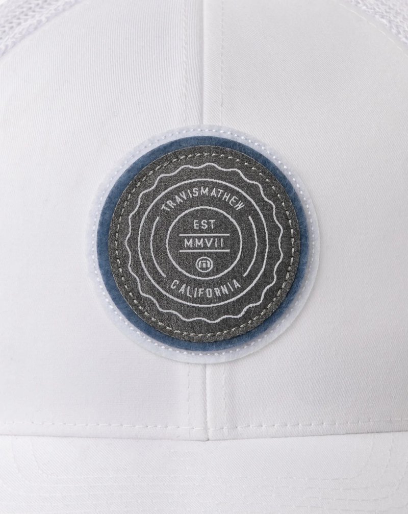Travis Mathew The Patch men's cap, white